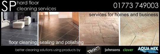 for all your hard floor cleaning in Nottingham, Derby, leicestershire call 01773 749003